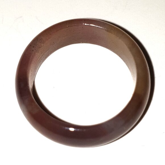 Rare Vintage 20ct Natural Lavender Jade Ring – Size 6 – Collector’s Treasure - Picture 4 of 11